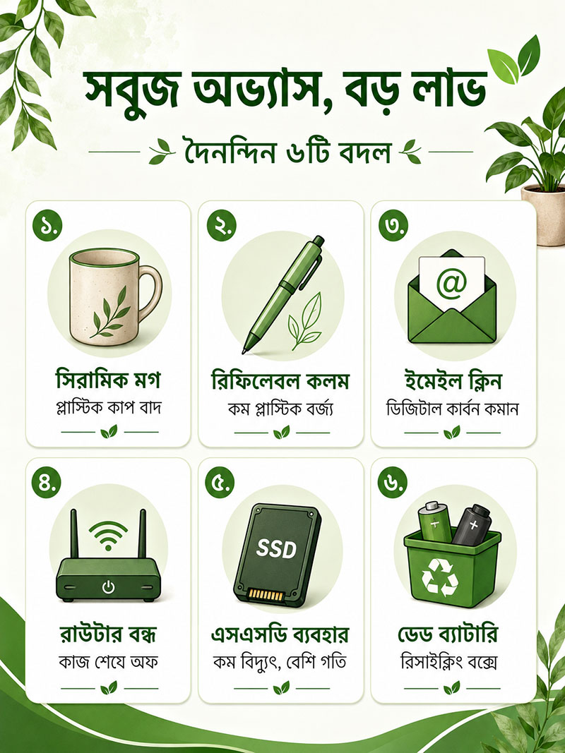 Eco-friendly Habits