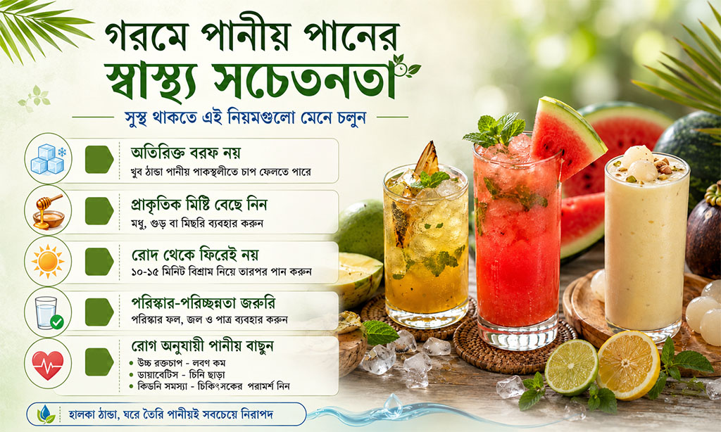 Health awareness of drinking in extreme heat