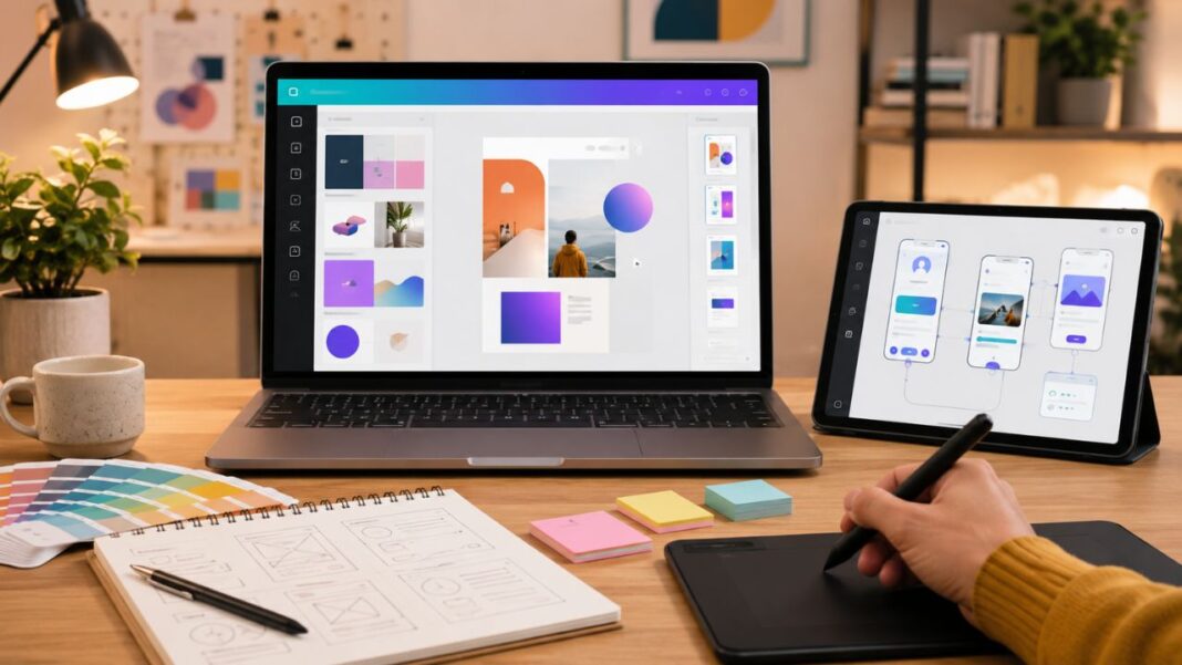 How to Learn Graphic Design with Canva and Figma