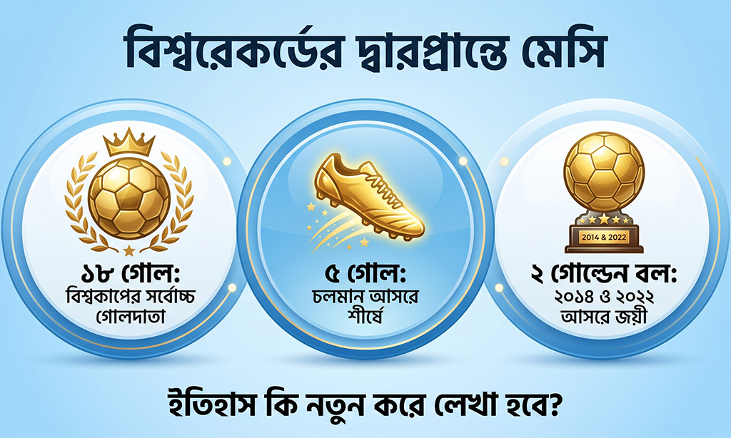 Messi Golden Boot Race