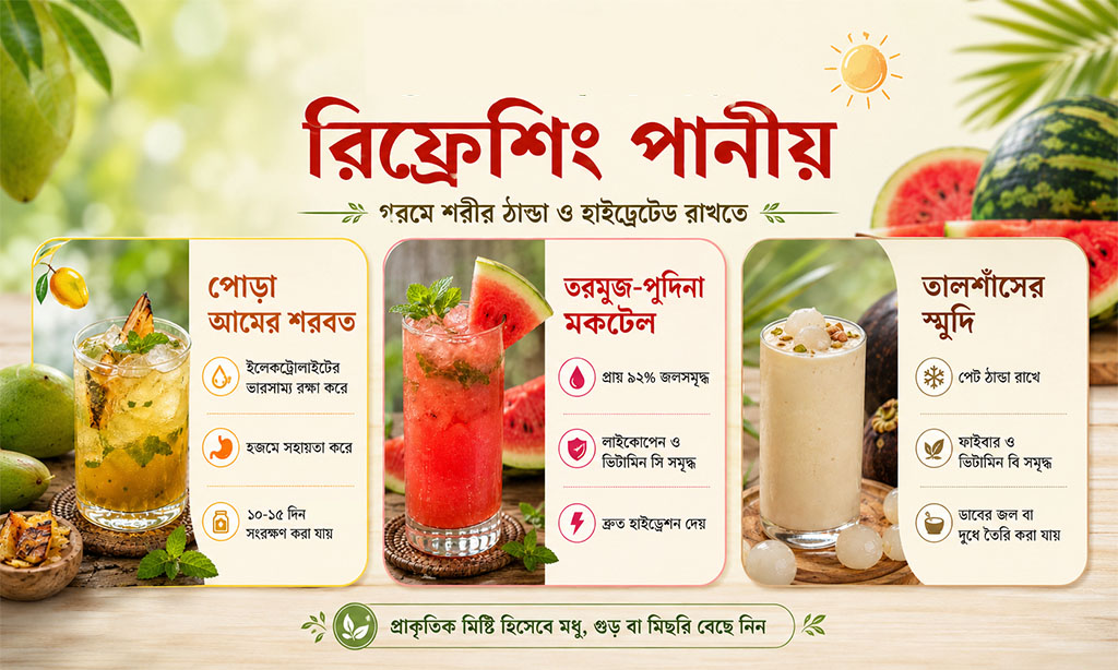3 Best Summer Refreshing Drinks
