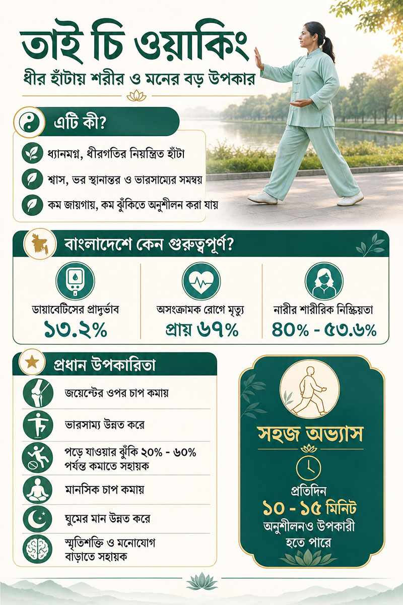 Tai Chi Walking Benefits