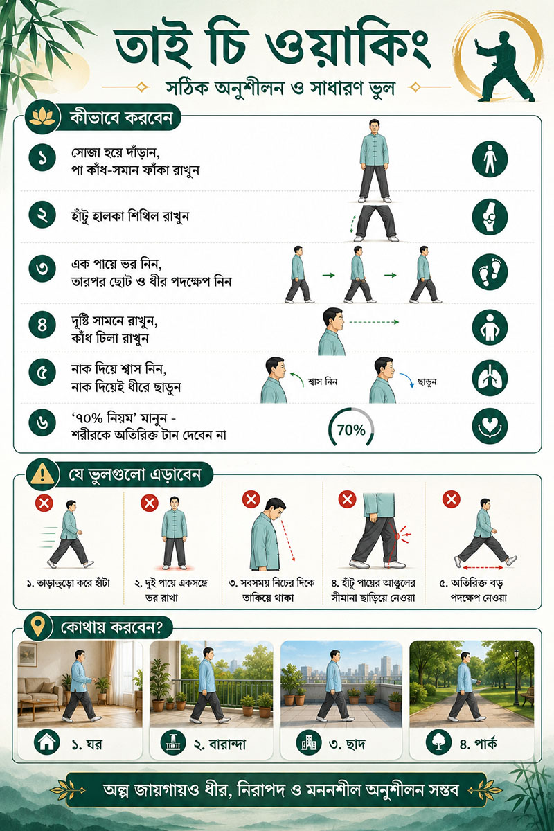Tai Chi Walking Guide