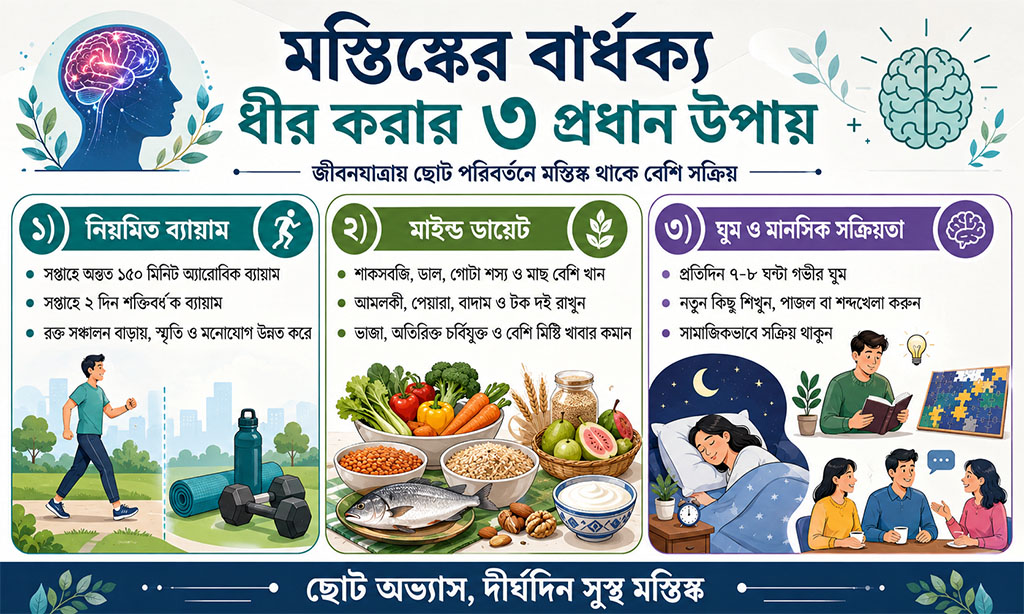 Ways to Prevent Brain Aging