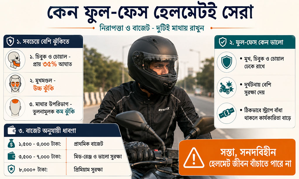 Why Full Face Helmet is the Best