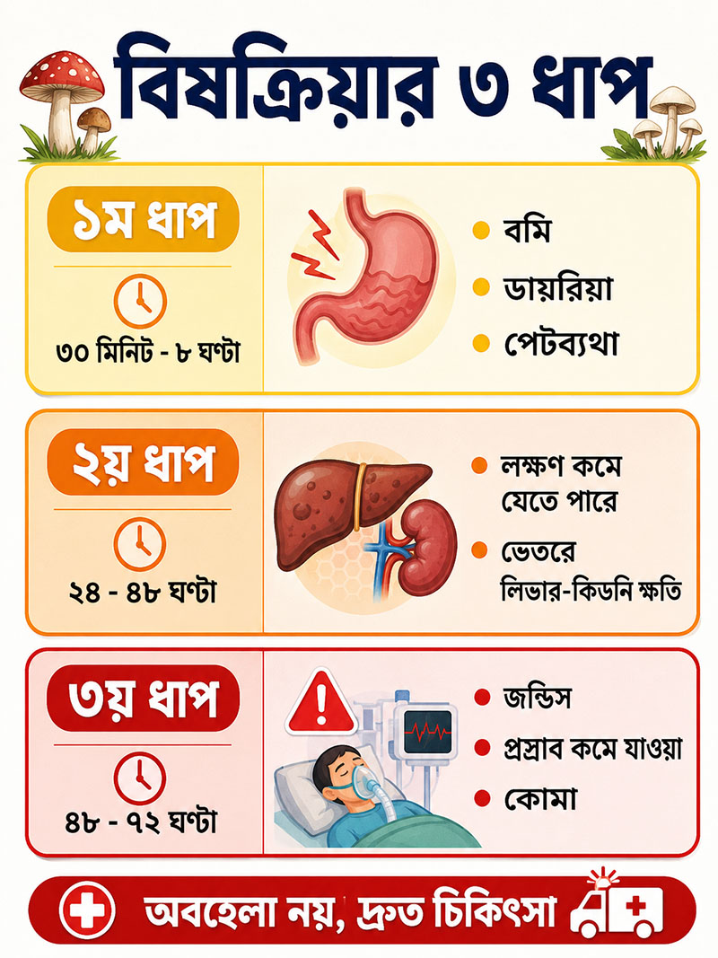 wild mushroom poisoning symptoms 