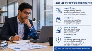 AI-এর ওপর বেশি আস্থা যাচাই কমাতে পারে