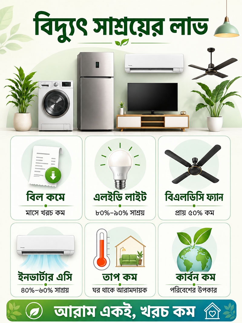 Advantages of Using Energy Efficient Appliances