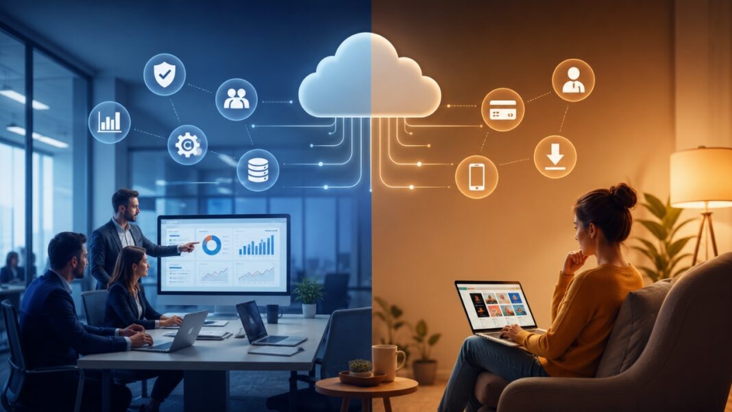B2B SaaS vs B2C SaaS