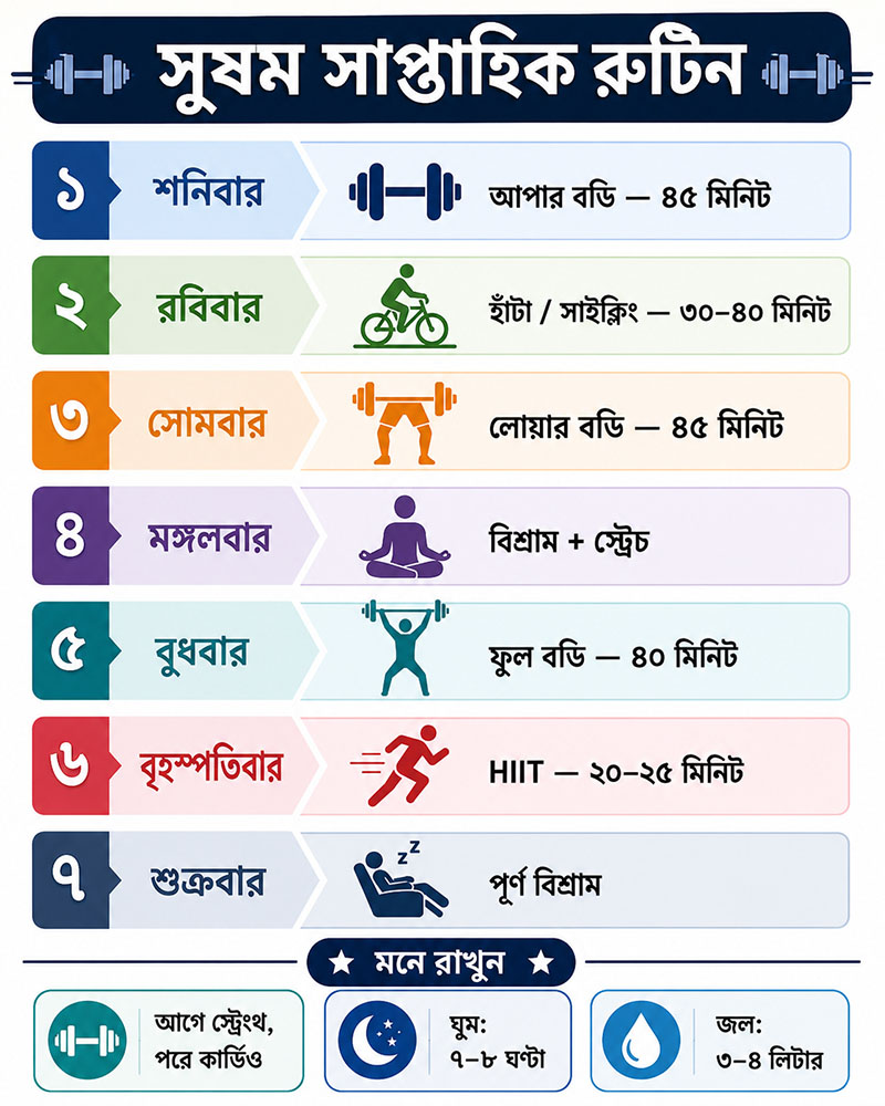 Balanced Daily Routine
