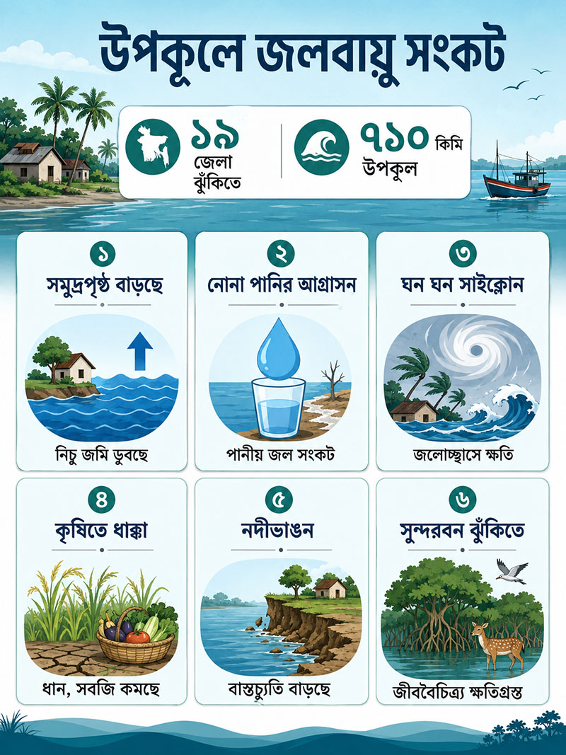 Bangladesh Coastal Climate Change Problems