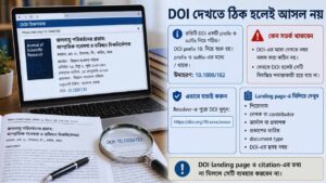 DOI দেখতে ঠিক হলেই আসল নয়