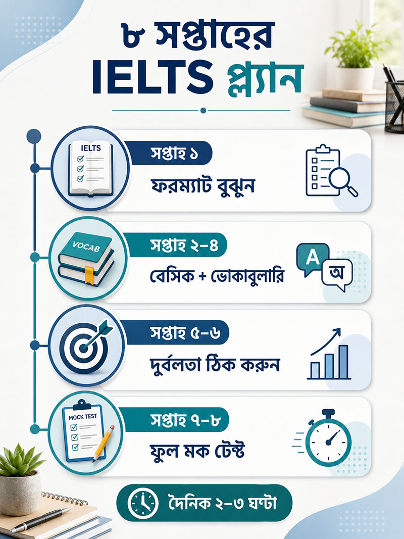 Free IELTS Preparation plan