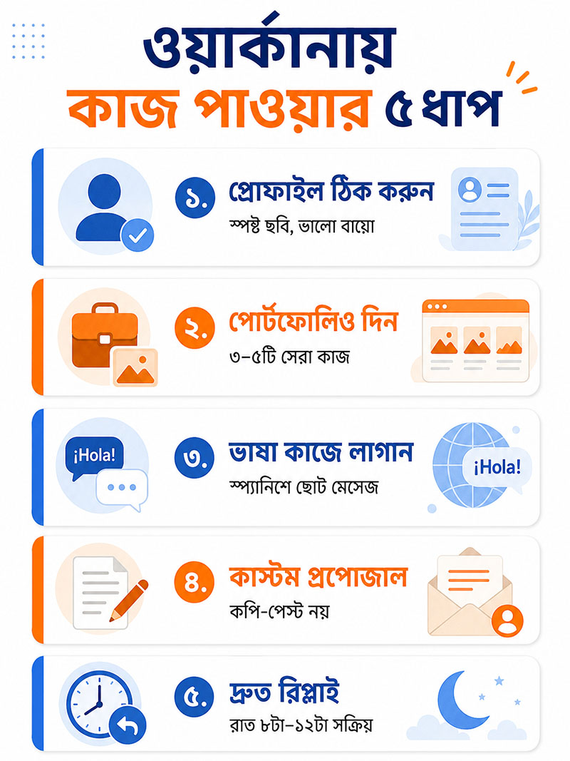 How to Get Clients on Workana with 5 steps