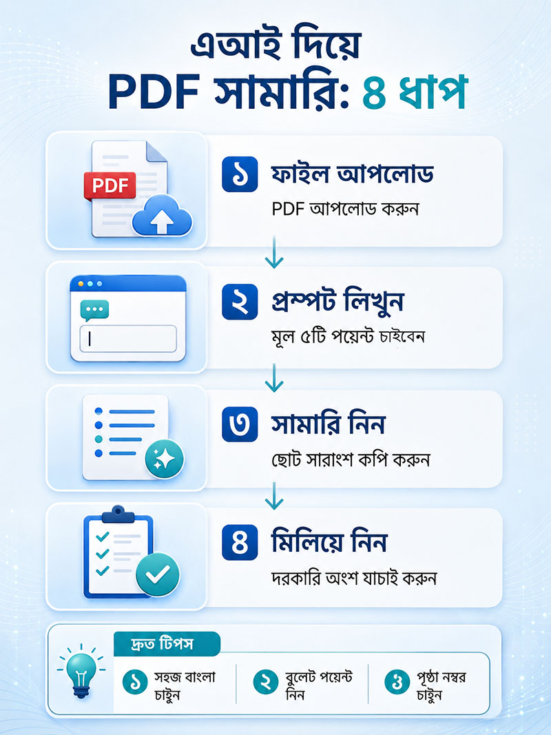 How to use AI PDF Summarizer