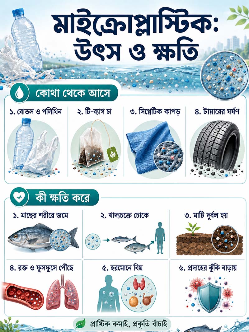 Microplastics Harmful Effects and Health Risks
