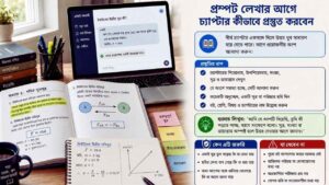 Prompt লেখার আগে Chapter কীভাবে প্রস্তুত করবেন