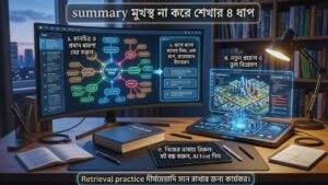 Summary মুখস্থ না করে শেখার ৪ ধাপ