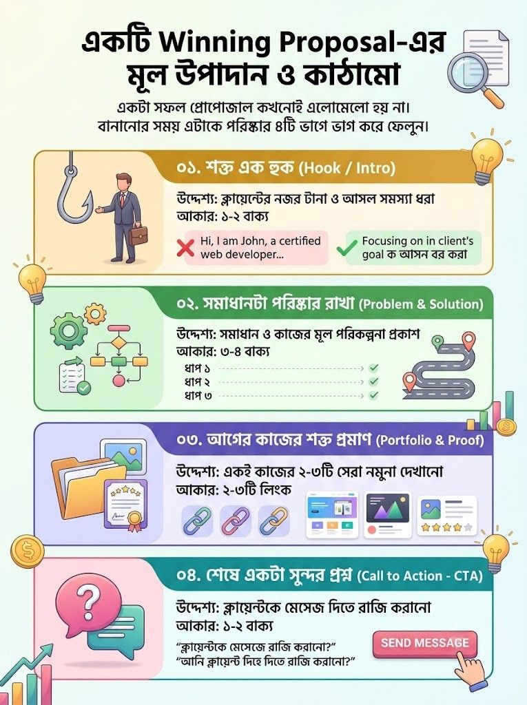 একটি Winning Proposal-এর মূল উপাদান ও কাঠামো
