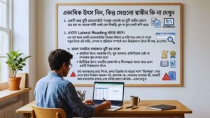 একাধিক উৎস নিন, কিন্তু সেগুলো স্বাধীন কি না দেখুন