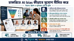AI Bias কীভাবে সিদ্ধান্তকে প্রভাবিত করে: চাকরি, শিক্ষা ও দৈনন্দিন জীবনের উদাহরণ
