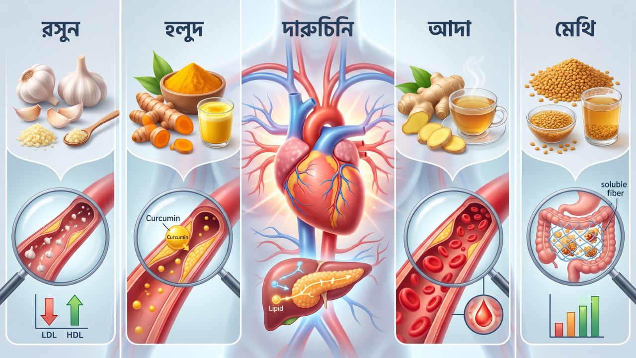 পাঁচটি মসলা