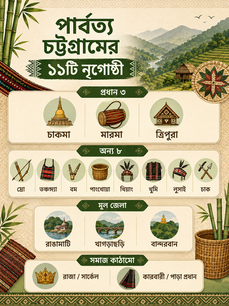 পার্বত্য চট্টগ্রামের নৃগোষ্ঠী