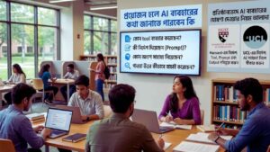প্রয়োজন হলে AI ব্যবহারের কথা জানাতে পারবেন কি