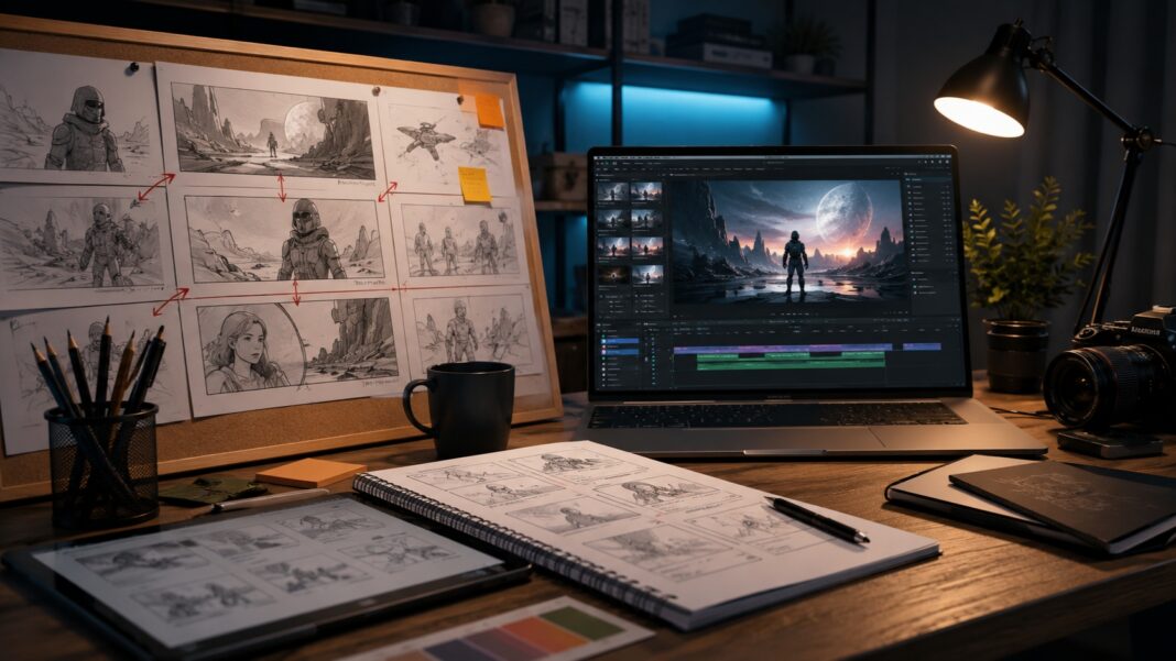 AI video storyboard