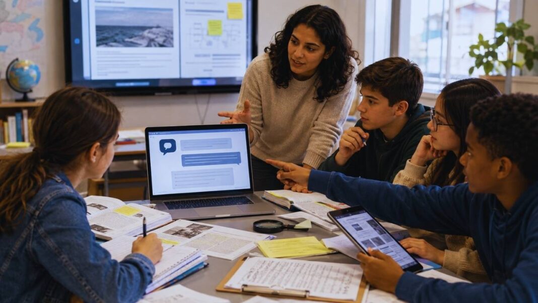 AI error classroom activity