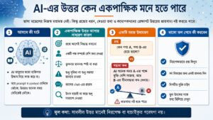 AI-এর উত্তর কেন একপাক্ষিক মনে হতে পারে