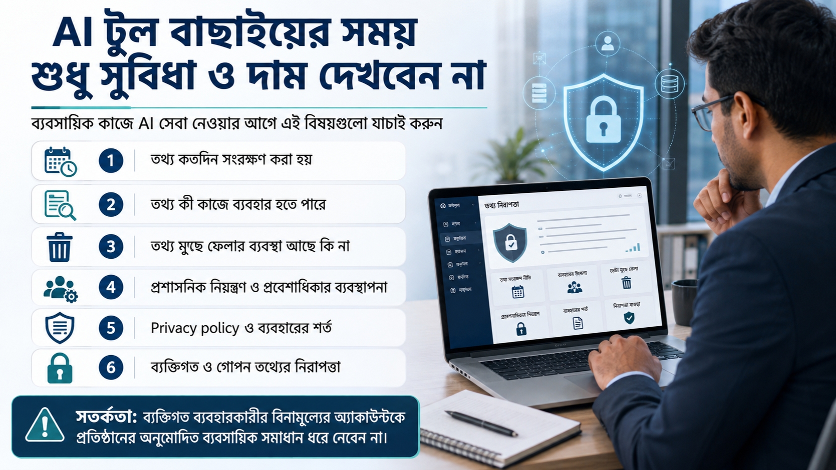 AI টুল বাছাইয়ের সময় শুধু সুবিধা ও দাম দেখবেন না