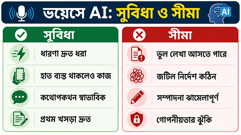 Advantages of AI Voice Input