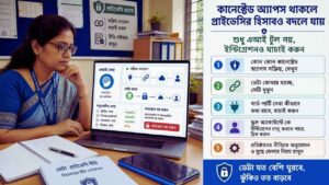 Connected Apps থাকলে Privacy হিসাবও বদলে যায়