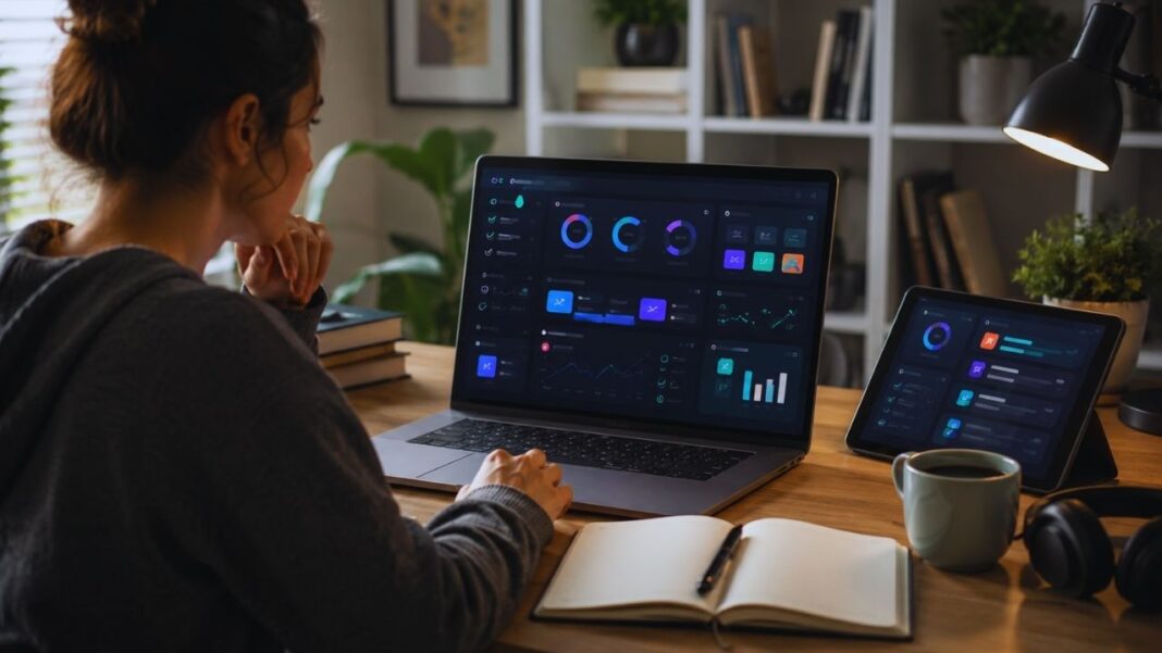 Digital learning dashboard