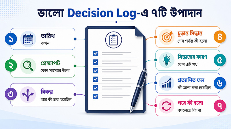 Elements of a good Product Decision Log