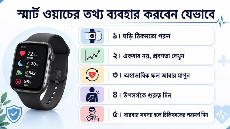 How to Use Smartwatch health data