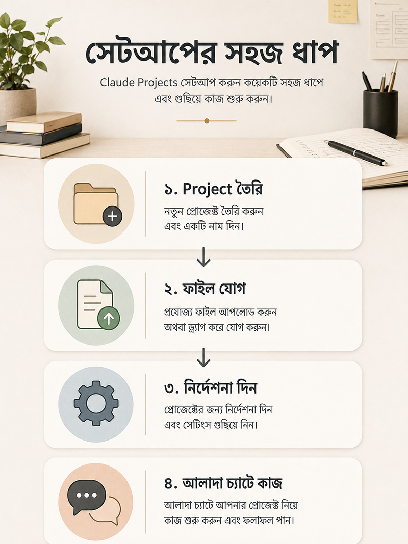 How to setup Claude Projects