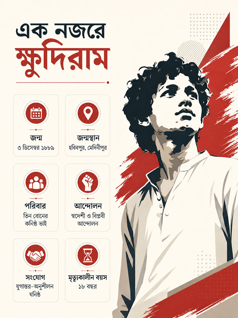 Khudiram Bose At a Glance
