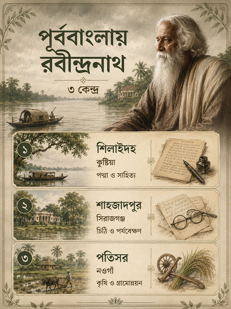 Kuthibari of Rabindranath Tagore in Bangladesh