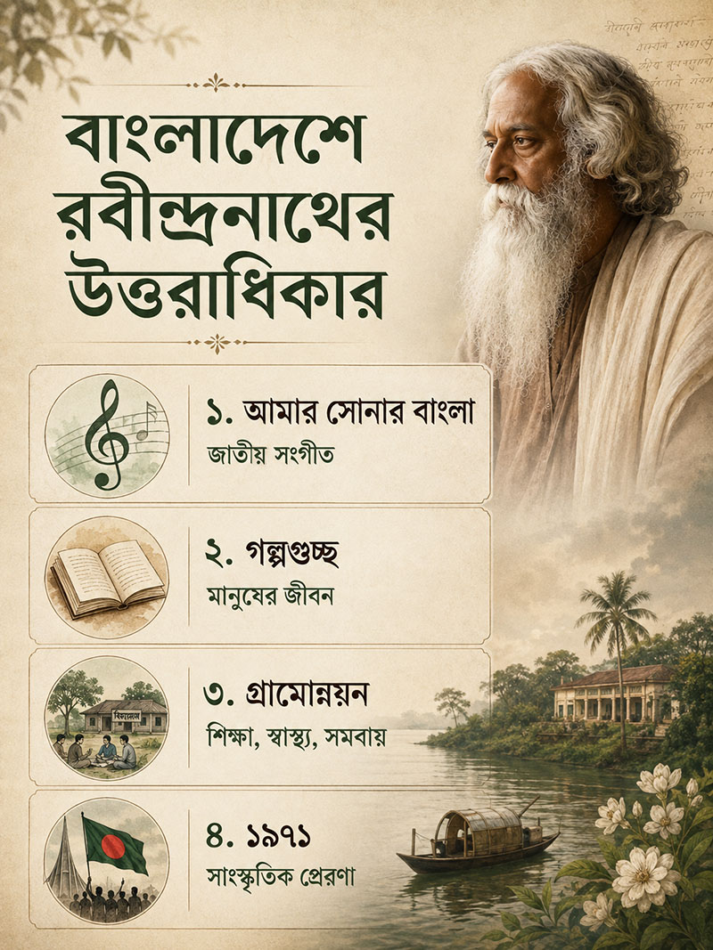 Legacy of Rabindranath Tagore in Bangladesh
