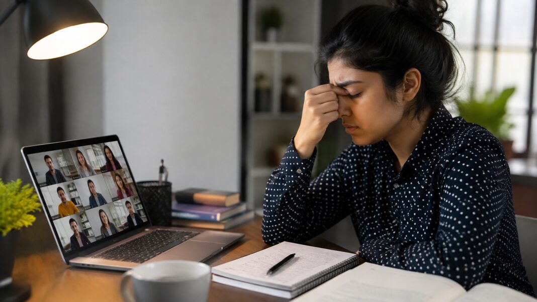 online class fatigue