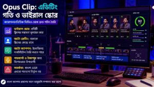 Opus Clip: এডিটিং স্পিড ও ভাইরাল স্কোরের জন্য