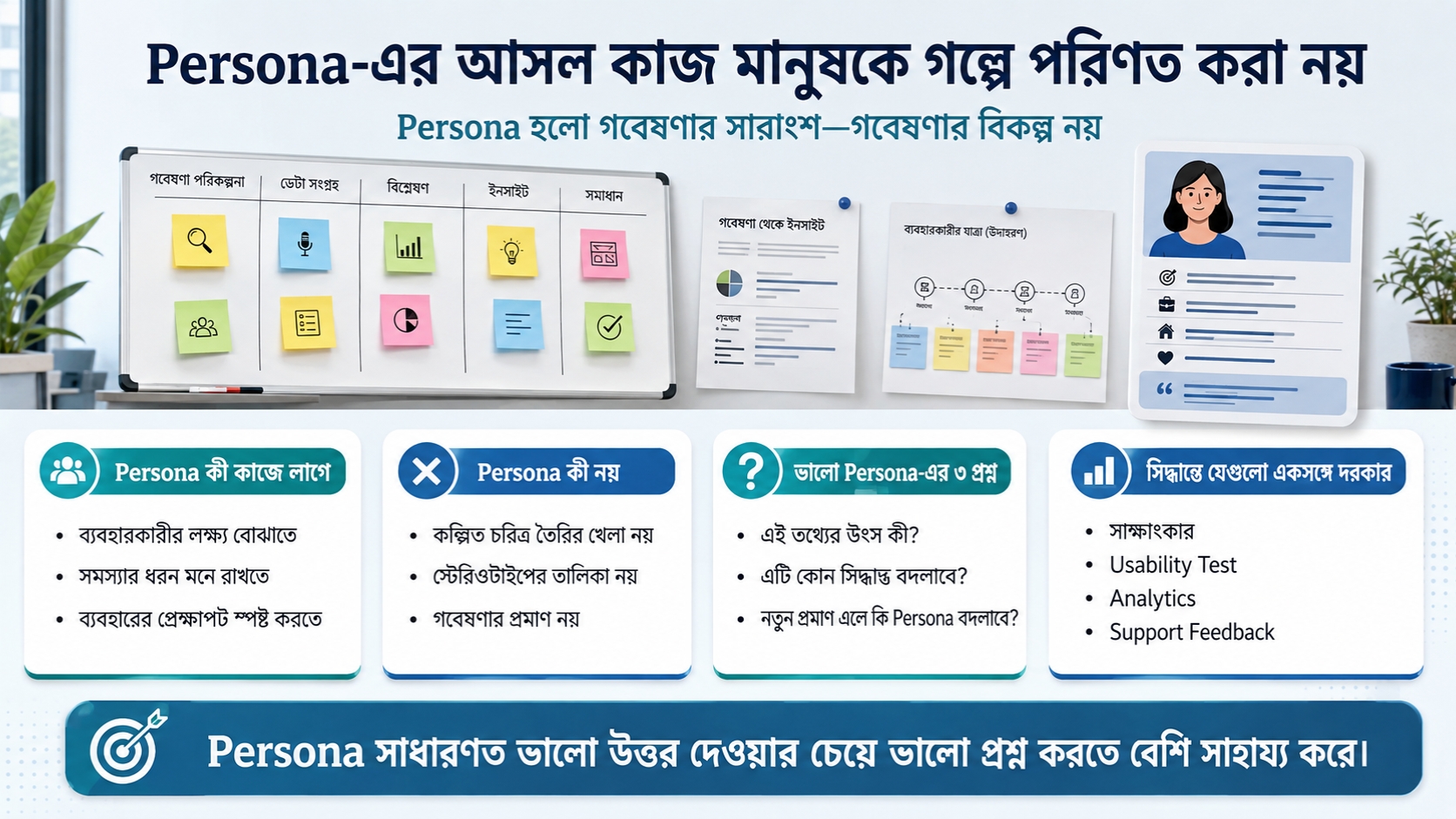 Persona-এর আসল কাজ মানুষকে গল্পে পরিণত করা নয়