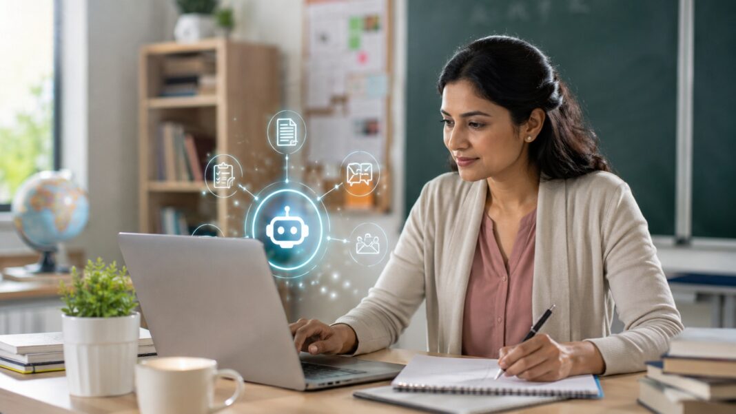 reduce teacher workload with AI