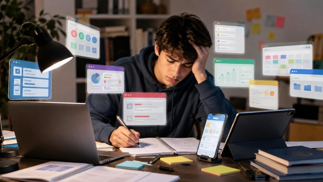 Too many study apps
