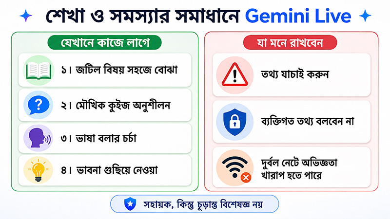 Use Gemini Live to Learn
