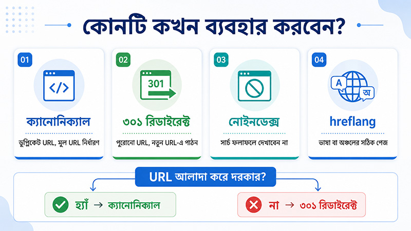 When to Use Canonical Tag