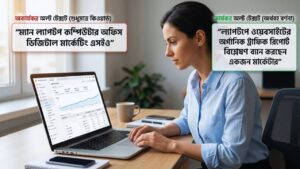 আগে ছবির কাজ বুঝুন, তারপর বর্ণনা লিখুন