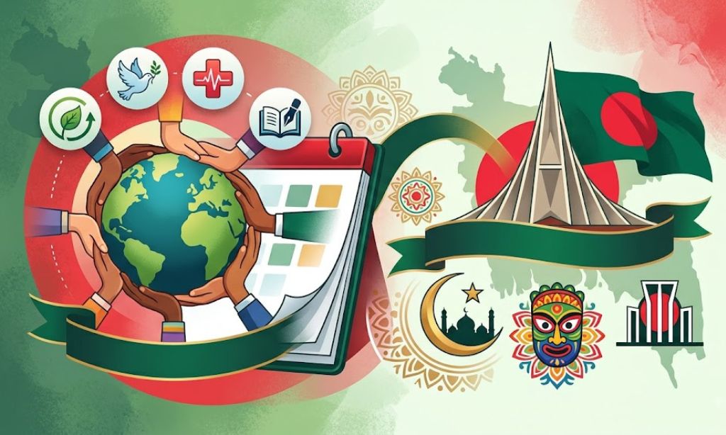 আন্তর্জাতিক দিবস ও সরকারি ছুটি